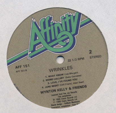 Wynton Kelly : Wrinkles (LP, Comp)