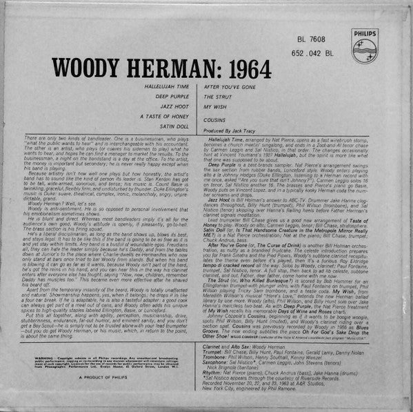 Woody Herman : 1964 (LP)