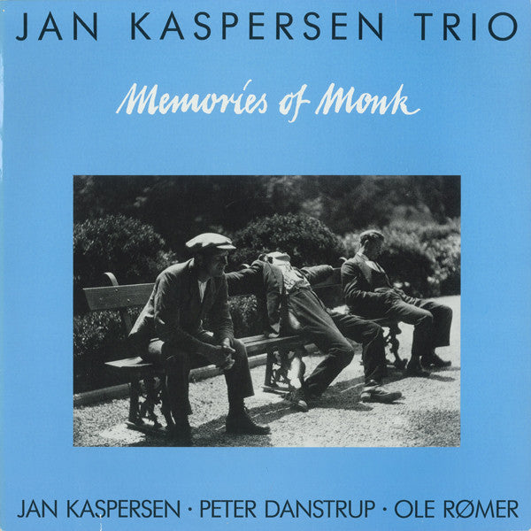 Jan Kaspersen Trio : Memories Of Monk (LP)