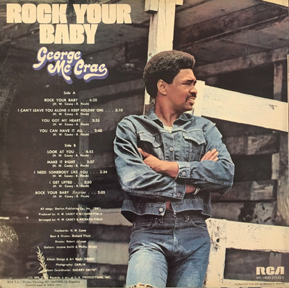 George McCrae : Rock Your Baby (LP, Album)