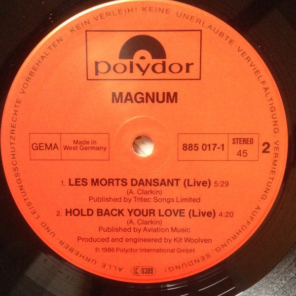 Magnum (3) : Lonely Night (Extended Version) (12")