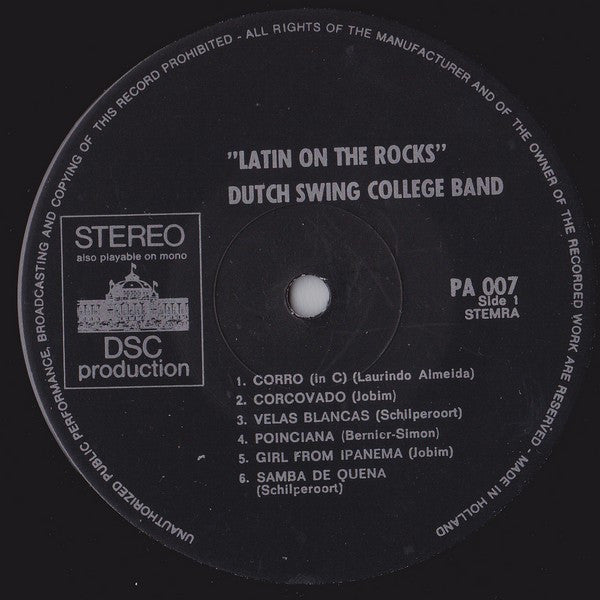 The Dutch Swing College Band : Latin On The Rocks (LP, Album)