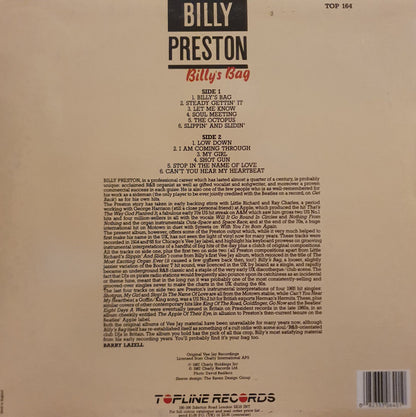 Billy Preston : Billy's Bag (LP, Comp)