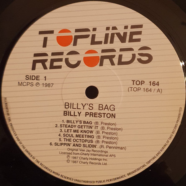 Billy Preston : Billy's Bag (LP, Comp)