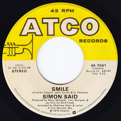 Simon Said : Smile (7")