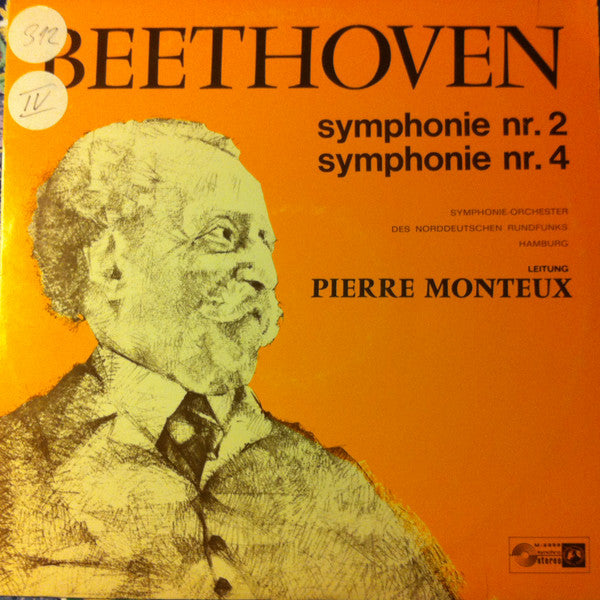 Ludwig van Beethoven - NDR Sinfonieorchester : Symphonie Nr. 2, Symphonie Nr. 4 (LP, syn)