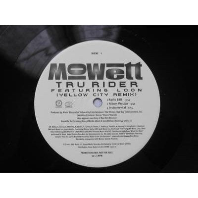 Mowett Featuring Loon : Tru Rider (12", Promo)