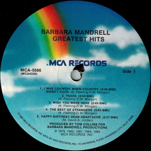 Barbara Mandrell : Greatest Hits (LP, Comp)