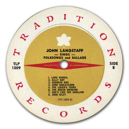 John Langstaff : Sings American And English Folk Songs And Ballads (LP, Album)