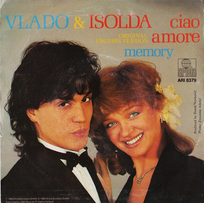 Vlado Kalember & Izolda Barudžija : Ciao Amore (7", Single)