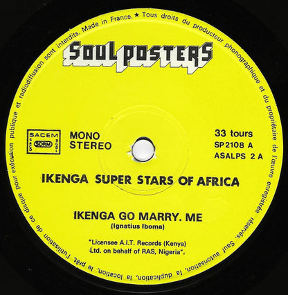 Ikenga Super Stars Of Africa : Ikenga Go Marry Me / Ikenga In Africa (LP)