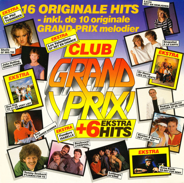 Various : Club Grand Prix + 6 Ekstra Hits (LP, Club)