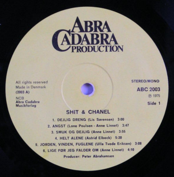 Shit & Chanel : Shit & Chanel (LP, Album)