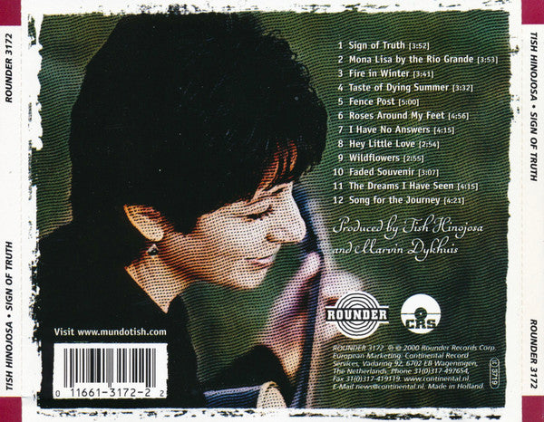 Tish Hinojosa : Sign Of Truth (CD, Album)