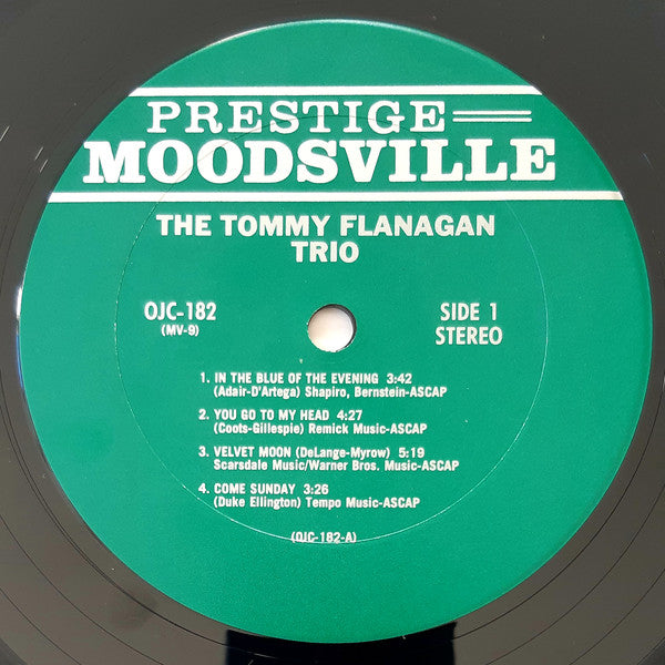 Tommy Flanagan Trio : The Tommy Flanagan Trio (LP, Album, RE)