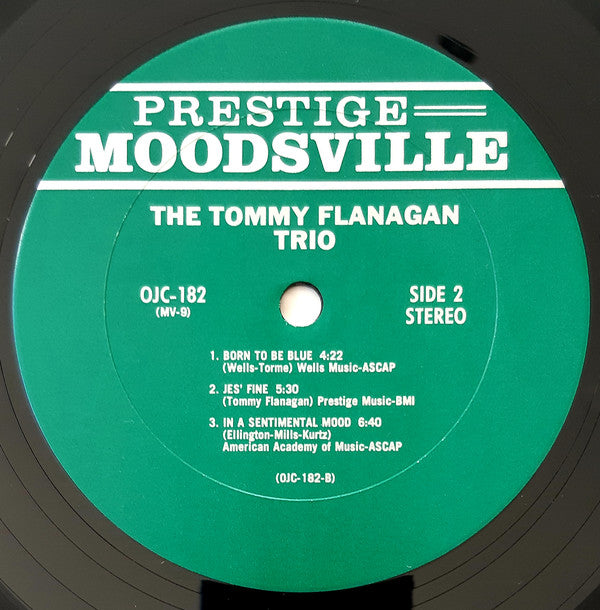 Tommy Flanagan Trio : The Tommy Flanagan Trio (LP, Album, RE)