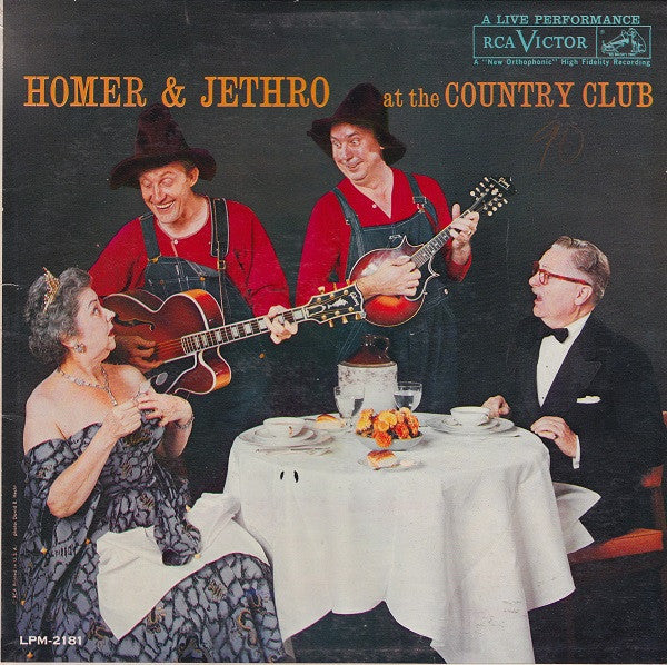 Homer And Jethro : At The Country Club (LP, Mono, Ind)