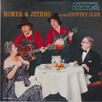 Homer And Jethro : At The Country Club (LP, Mono, Ind)