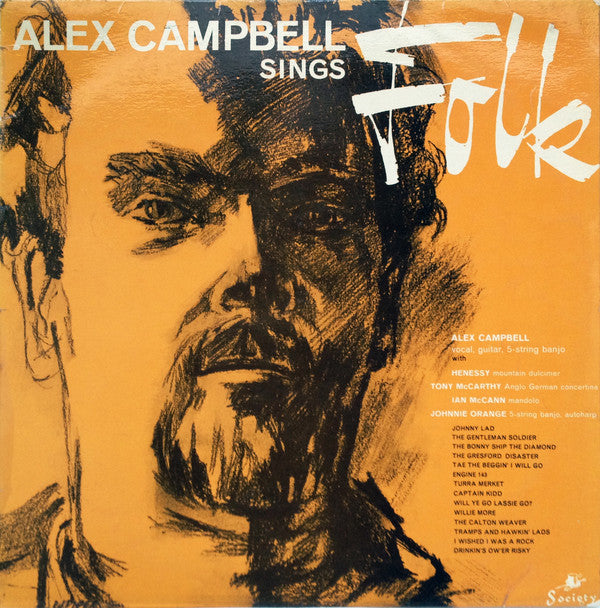 Alex Campbell (2) : Alex Campbell Sings Folk (LP, Album, Mono)