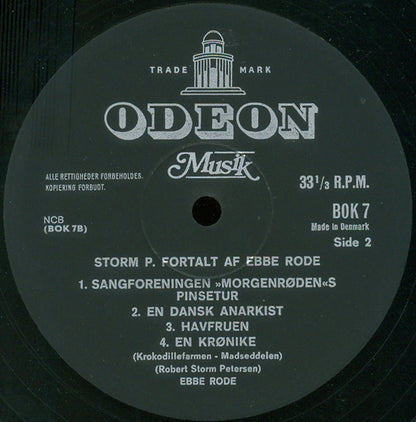 Ebbe Rode : Storm P. Fortalt Af Ebbe Rode (LP)