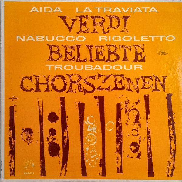 Giuseppe Verdi : Beliebte Chorszenen (10")