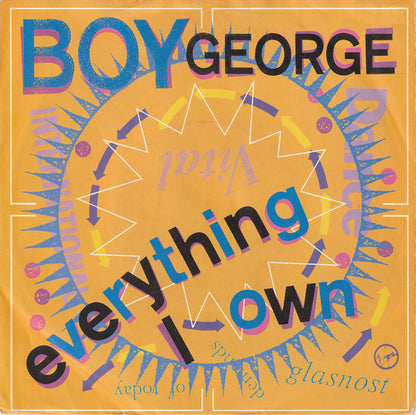 Boy George : Everything I Own (7", Single)