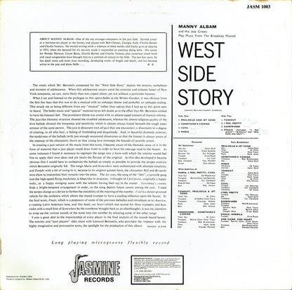 Manny Albam And His Jazz Greats : West Side Story (LP, Album, Mono, RE)