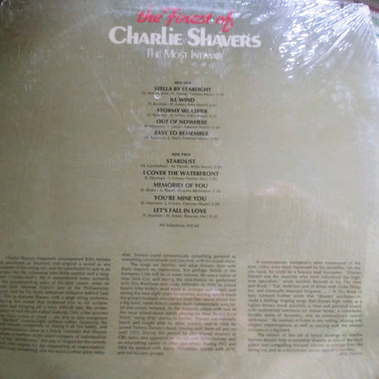 Charlie Shavers : The Finest Of Charlie Shavers - The Most Intimate (LP, Comp)