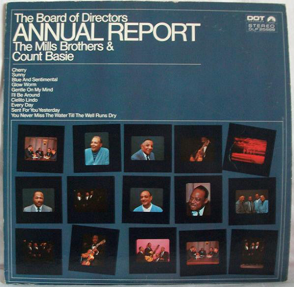 The Mills Brothers & Count Basie : The Board Of Directors Annual Report (LP)