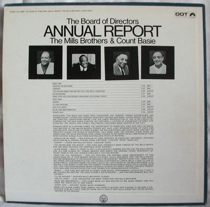 The Mills Brothers & Count Basie : The Board Of Directors Annual Report (LP)