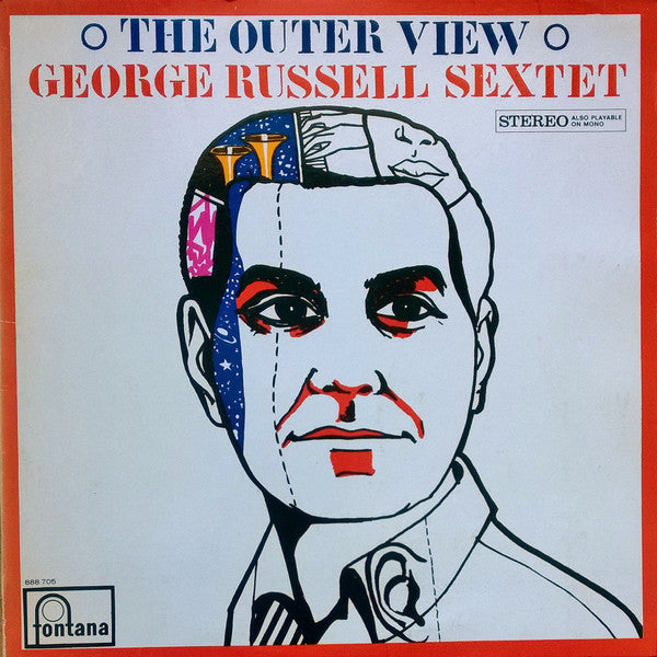 The George Russell Sextet : The Outer View (LP, Album, RE)