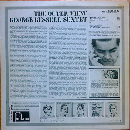 The George Russell Sextet : The Outer View (LP, Album, RE)