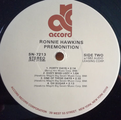 Ronnie Hawkins : Premonition (LP, Comp)