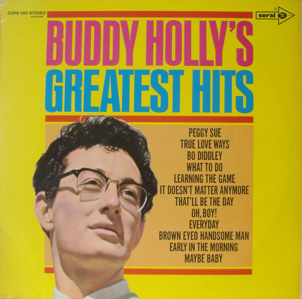 Buddy Holly : Buddy Holly's Greatest Hits (LP, Comp, RE)