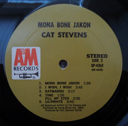 Cat Stevens : Mona Bone Jakon (LP, Album, Mon)