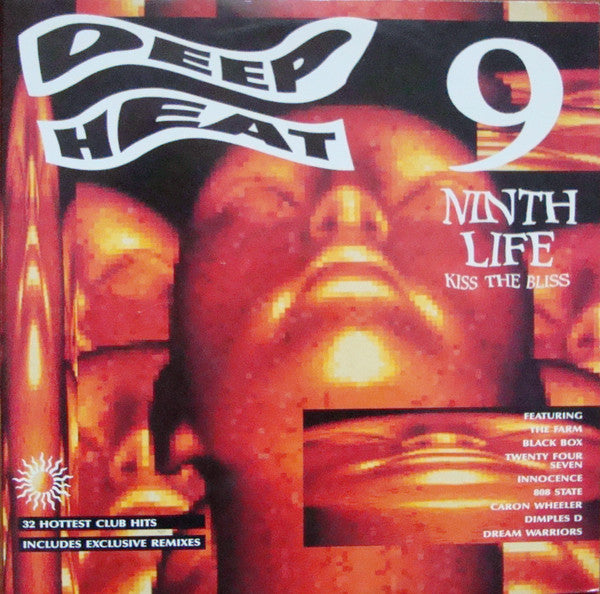 Various : Deep Heat 9 Ninth Life - Kiss The Bliss (2xLP, Comp)