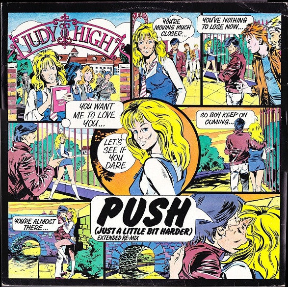 Judy High : Push (Just A Little Bit Harder) (Extended Re-Mix) (12")