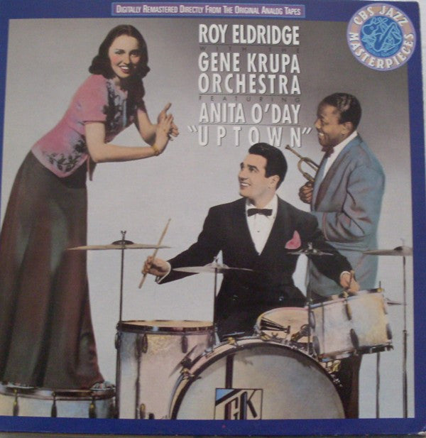 Roy Eldridge With Gene Krupa And His Orchestra Featuring Anita O'Day : Uptown (LP, Comp, RE, RM)