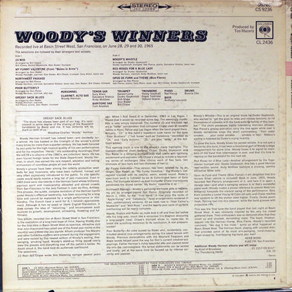 Woody Herman : Woody's Winners (LP, Album)