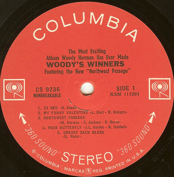 Woody Herman : Woody's Winners (LP, Album)