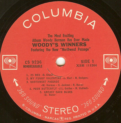 Woody Herman : Woody's Winners (LP, Album)