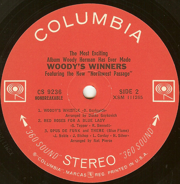 Woody Herman : Woody's Winners (LP, Album)