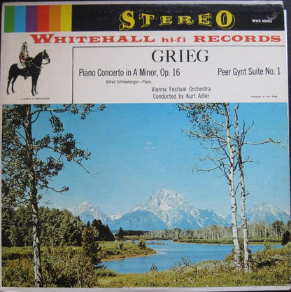 Edvard Grieg / Alfred Schneeberger , Piano / Wiener Festspielorchester Conducted By Kurt Herbert Adler : Piano Concerto In A Minor, Op. 16 / Peer Gynt Suite No. 1 (LP)