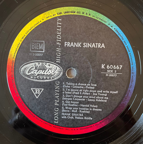 Frank Sinatra : [Capitol Records Presents] Frank Sinatra (10", Comp)