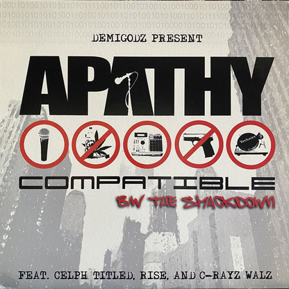 Apathy : Compatible / The Smackdown (12", Single)