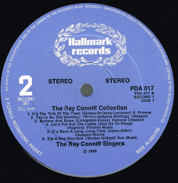 Ray Conniff : The Ray Conniff Collection (2xLP, Comp)