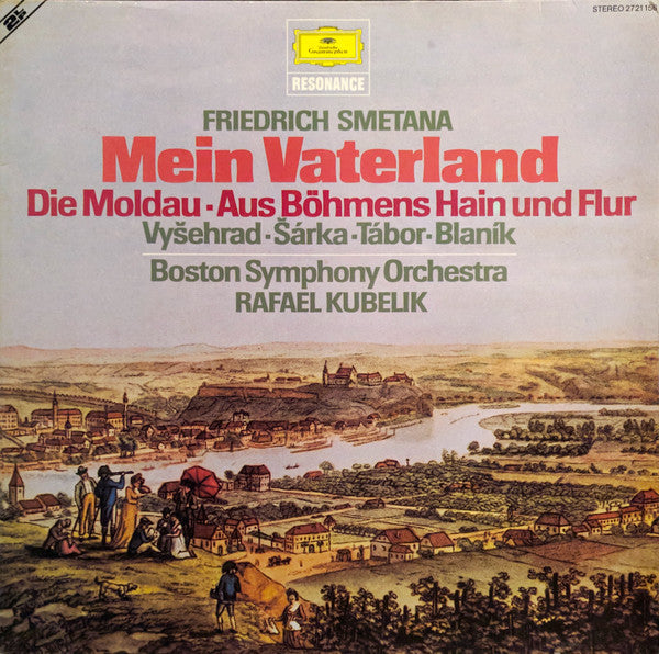 Bedřich Smetana – Boston Symphony Orchestra, Rafael Kubelik : Mein Vaterland (2xLP, RE)