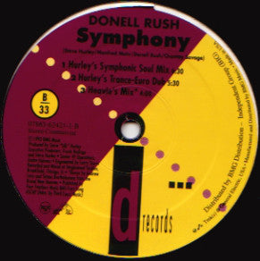 Donnell Rush : Symphony (12")