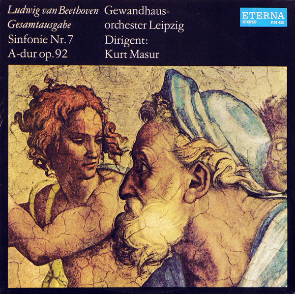 Ludwig van Beethoven, Gewandhausorchester Leipzig, Kurt Masur : Sinfonie Nr. 7 A-dur Op. 92 (LP)