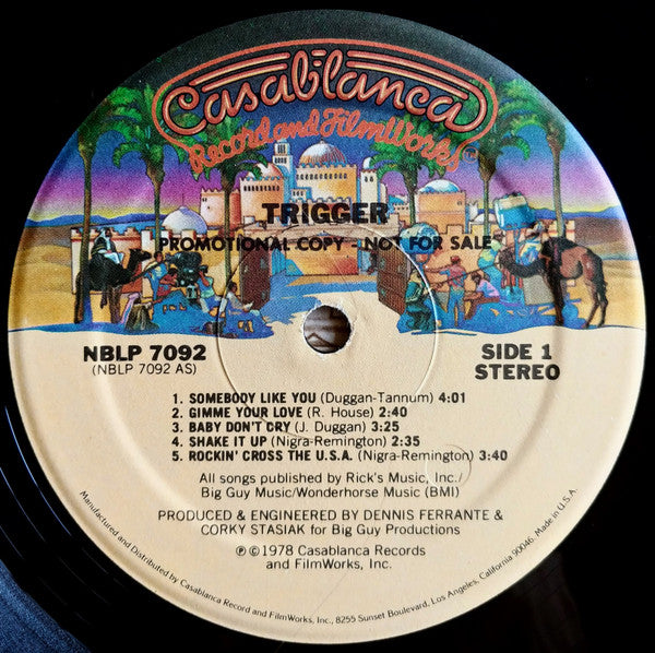 Trigger (29) : Trigger (LP, Album, Promo)